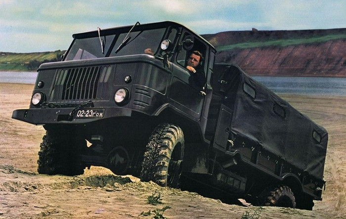 Легенда СССР ГАЗ-66 + видео