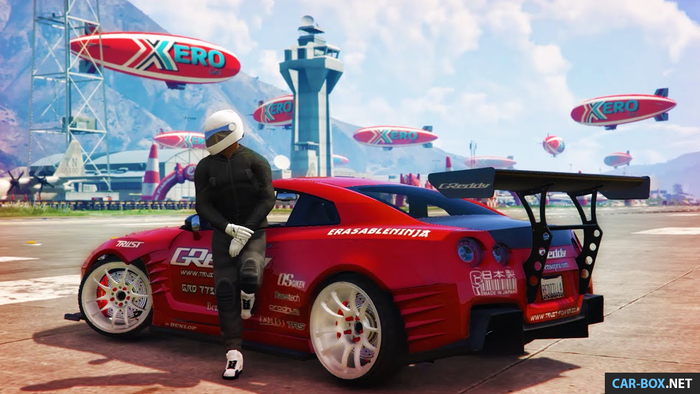 Дрифт на Nissan GTR в GTA 5